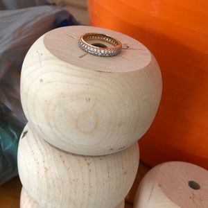 Rose gold pandora ring